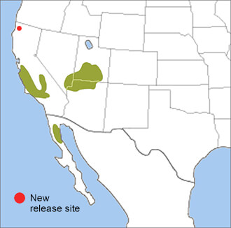 California Condor range map by ABC