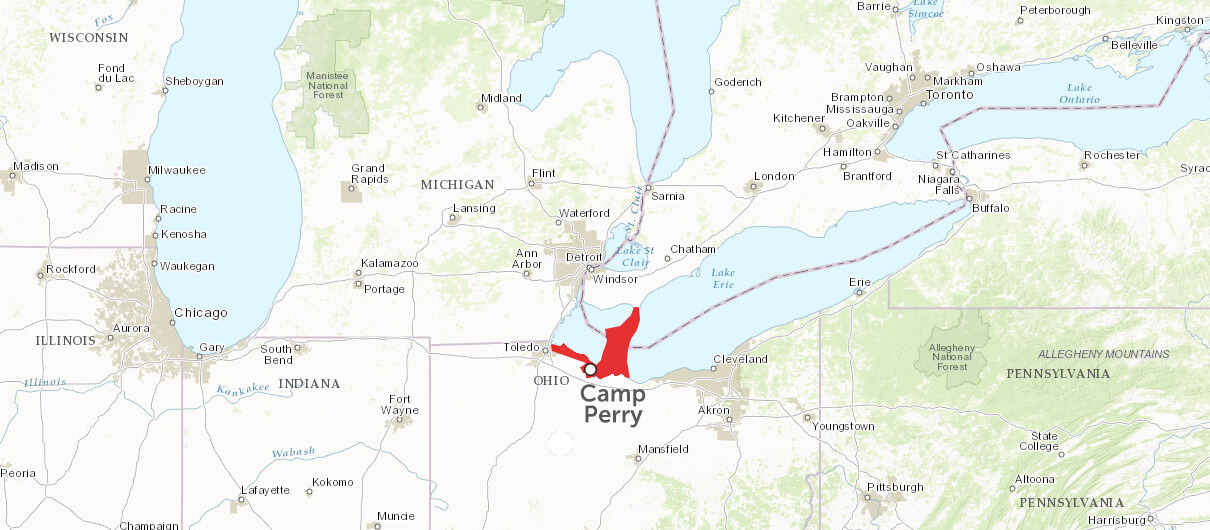 Camp Perry Location