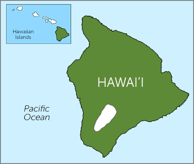 Hawaiian Hawk map, NatureServe